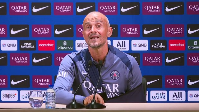 Luis Enrique : « Le plus important est la santé des joueurs » - Foot - Ligue 1 - PSG