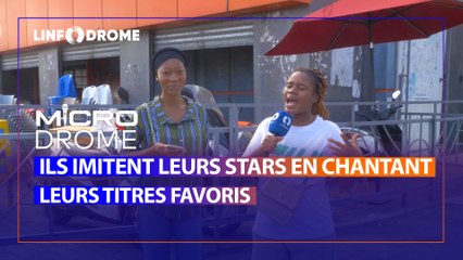 Ils imitent leurs stars préférées dans microdrome