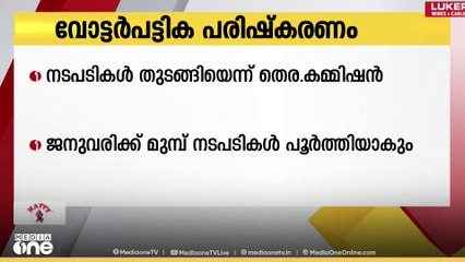 വോട്ടര്‍ പട്ടിക പരിഷ്‌കരണത്തിനുള്ള നടപടികള്‍ തുടങ്ങി; തെര.ഞ്ഞെടുപ്പ് കമ്മീഷന്‍ സുപ്രീംകോടതിയിൽ