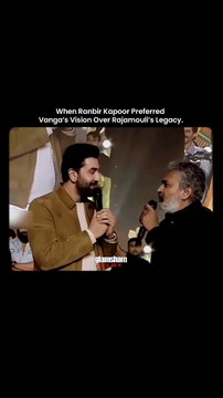 When Ranbir chose raw madness over epic grandeur. Vanga’s vision > Rajamouli’s legacy 🎬🔥 #glamsham #bollywood #ranbirkapoor #sandeepreddyvanga #ssrajamouli #cinemachoices #bollywoodvstollywood glamsham, bollywood, ranbir kapoor, sandeep reddy vanga, s