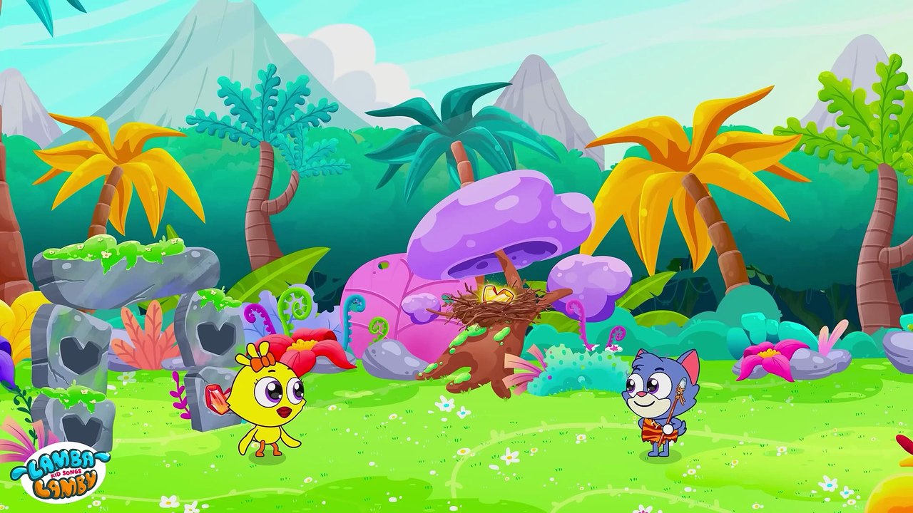 Piggy Slides and Flips 🎢🤣 | Lamba Lamby | Kids Songs #LambaLamby #KidsSongs #SuperheroLamba #FunnyKidsCartoon