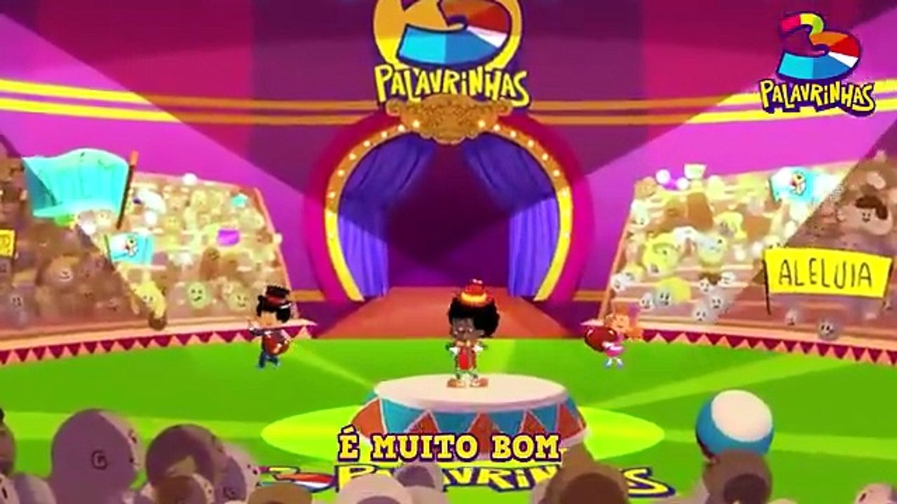 É Muito Bom Remake _ 3 Palavrinhas _ OFICIAL (Desenho Infantil)(360P)