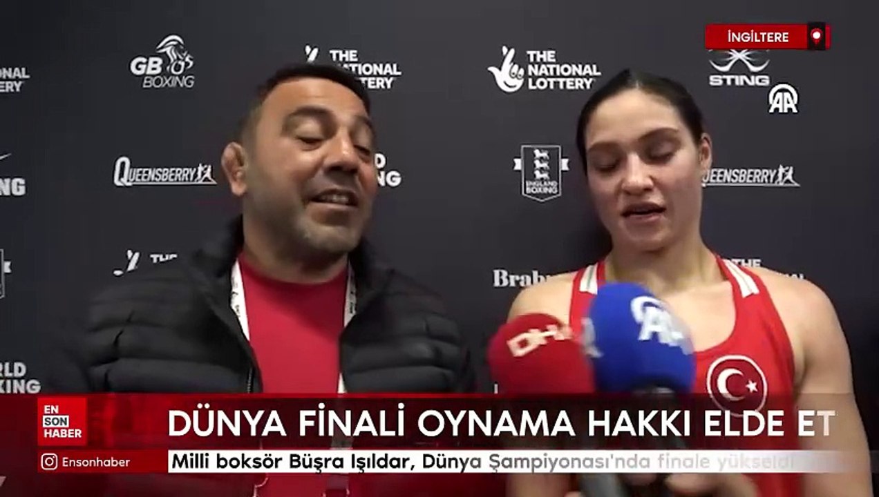Milli boksör Büşra Işıldar, Dünya Şampiyonası'nda finale yükseldi
