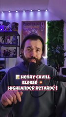 Henry Cavill Suffered Injury, Delaying Highlander Filming 😱