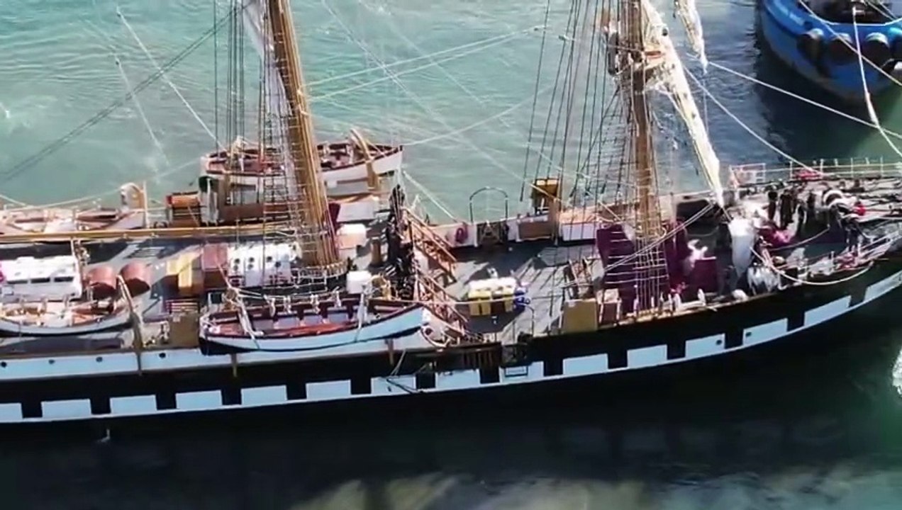 Viaggio dentro la Nave scuola Palinuro della Marina militare italiana