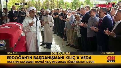 Hamdi Kılıç'a veda! Cumhurbaşkanı Erdoğan: Hiçbir zaman işini aksatmadı