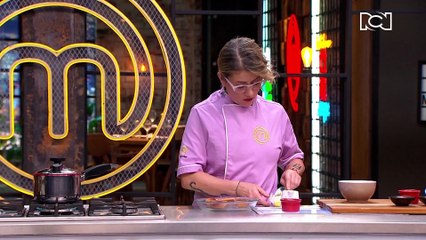 Duraznos rostizados con sabayón