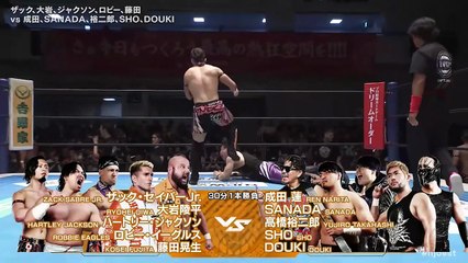 DOUKI, Ren Narita, SANADA, SHO & Yujiro Takahashi vs. Hartley Jackson, Kosei Fujita, Robbie Eagles, Ryohei Oiwa & Zack Sabre Jr.: NJPW Road To Destruction 2025 Day 3 (9/13/2025)