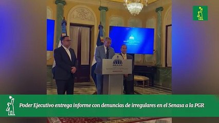 Poder Ejecutivo entrega informe con denuncias de irregulares en el Senasa a la PGR