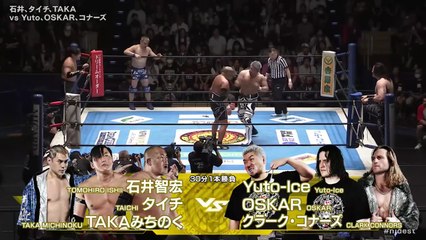 Taichi, TAKA Michinoku & Tomohiro Ishii vs. Clark Connors, OSKAR & Yuto-Ice: NJPW Road To Destruction 2025 Day 3 (9/13/2025)