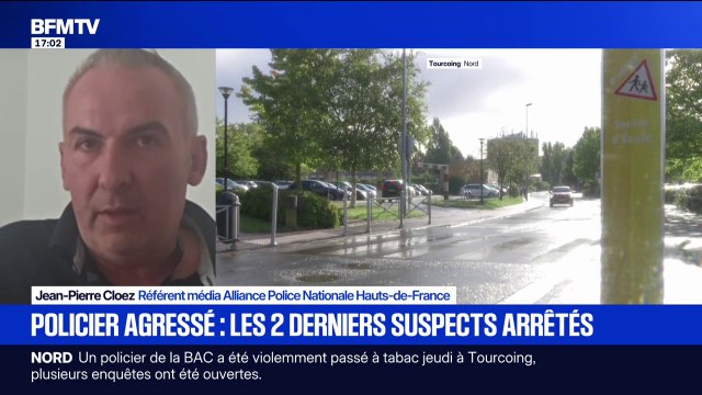 Policier agressé à Tourcoing: Mon collègue va subir une opération dans les prochains jours , indique Jean-Pierre Cloez, référent média Alliance Police Nationale Hauts-de-France