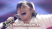 The Voice Kids: Princess Ferwelo's FAST ROUND with 'Don't Rain On My Parade'! | Blind Auditions