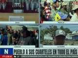 Guaireños acuden a la jornada de adiestramiento militar para garantizar la defensa de Venezuela