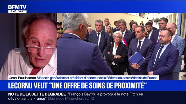Réseau France santé : pour Jean-Paul Hamon, médecin généraliste, Sébastien Lecornu a enfin compris que la santé était devenue le problème numéro un des Français