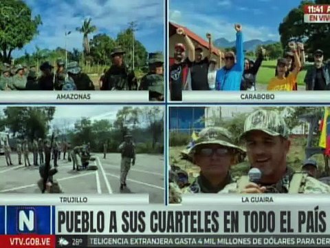 Gobernador Terán: Nosotros estamos preparados para pasar a la lucha armada si la patria lo demanda