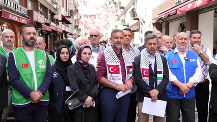 Üsküdar’da 50’yi aşkın esnaf  bir günlük gelirini Gazze'ye bağışlıyor