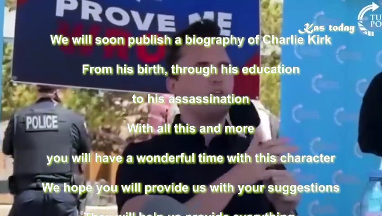 We will soon publish a biography of Charlie Kirk From his birth, through his education