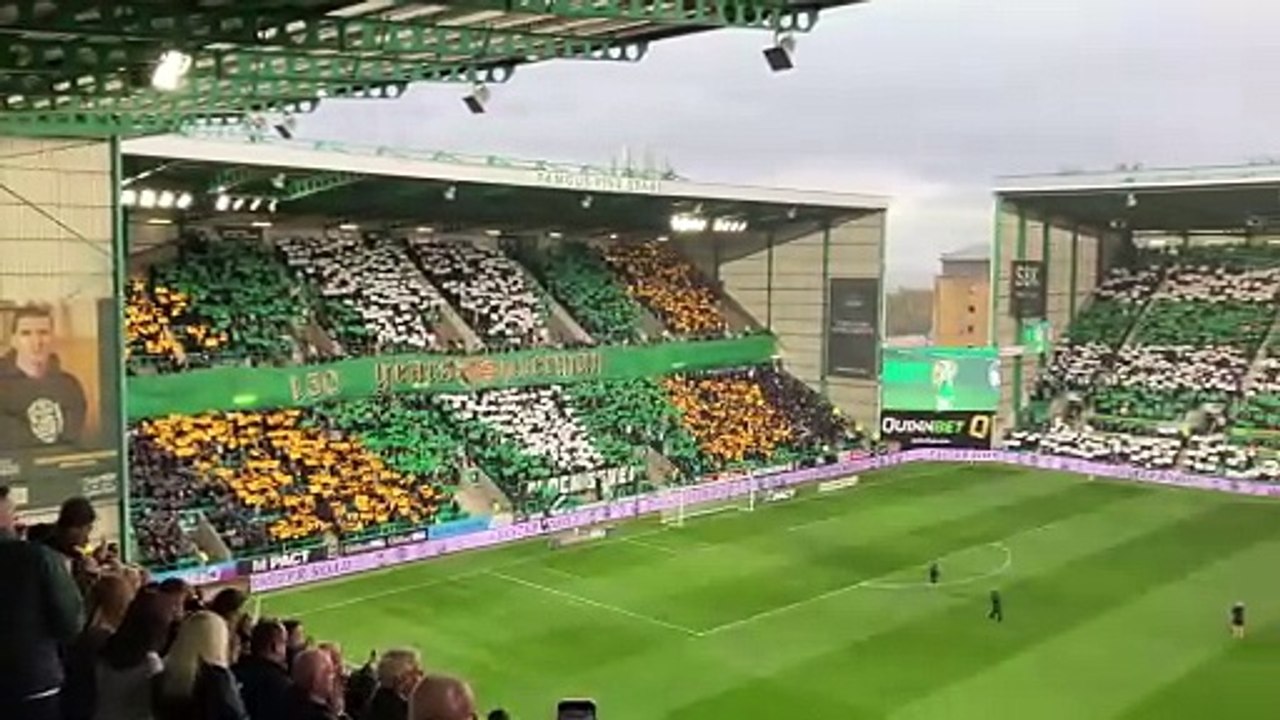 Hibs in hoops