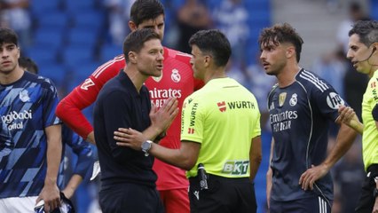 Xabi Alonso: "La explicación del árbitro no me ha convencido nada"