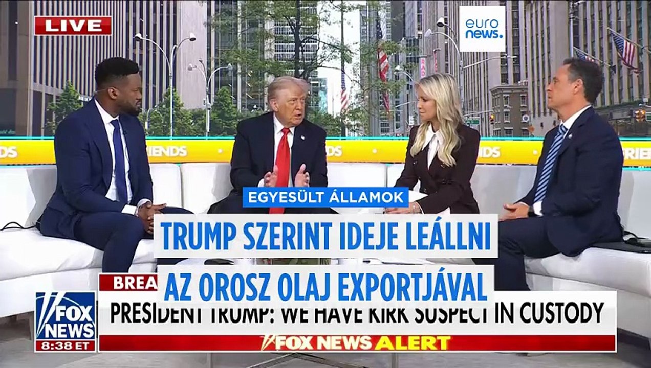 Trump szerint sokkoló, hogy egyes NATO-tagállamok még mindig vásárolnak orosz olajat