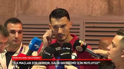 Uğurcan Çakır: Galatasaray taraftarına layık olmaya çalışacağım