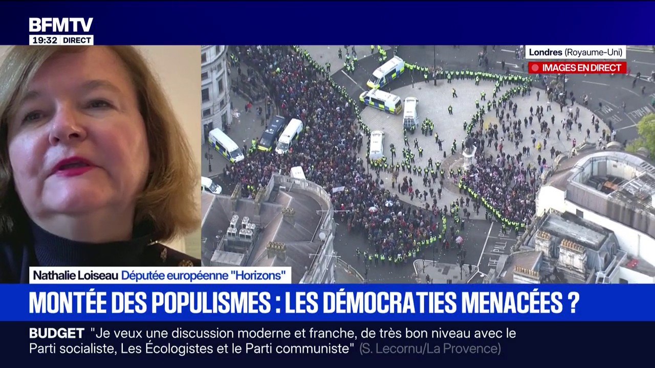 Manifestation anti-immigration à Londres: "Il y a une poussée de l'extrême droite partout en Europe", explique Nathalie Loiseau, députée européenne "Horizons"