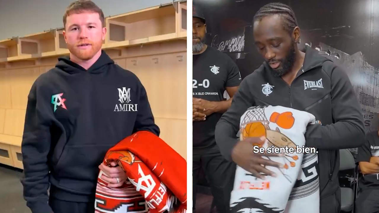 Netflix manda un regalo sorpresa a Canelo y Crawford previo a la pelea