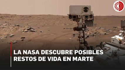La NASA descubre posibles restos de vida en Marte