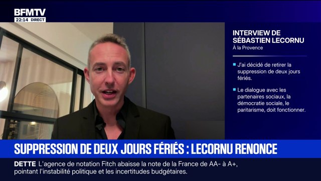 Pas de suppression de deux jours fériés: Tout le monde avait compris que cette mesure avait vocation à être annulée , explique Ian Brossat, sénateur de Paris