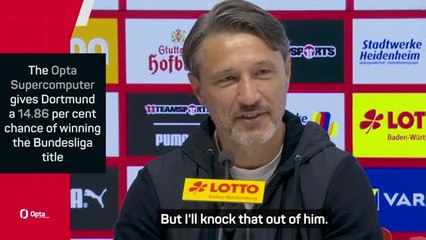 'I'll knock that out of him!' - Kovac to keep Beier's Bundesliga hopes in check