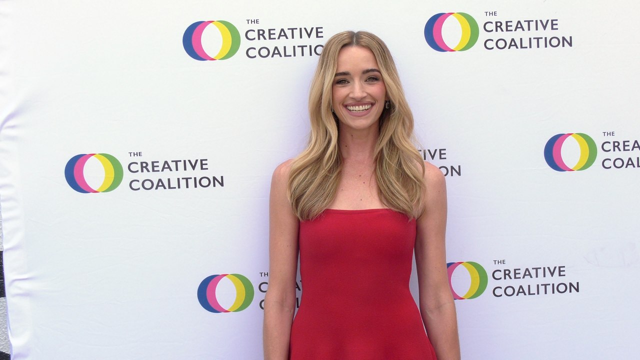 Brianne Howey attends the Creative Coalition's 11th Annual Humanitarian Awards Luncheon