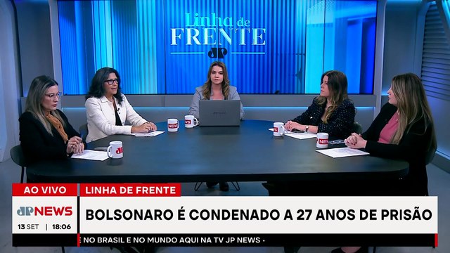 STF condena Bolsonaro a 27 anos: o que muda agora? Bancada analisa | LINHA DE FRENTE