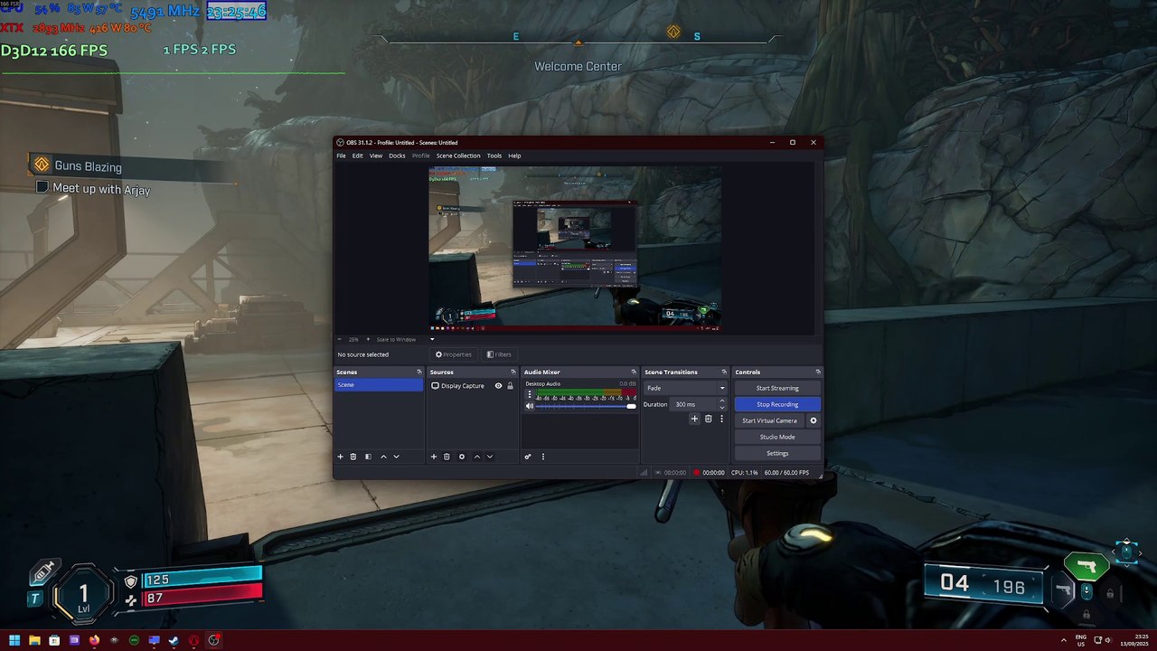 BL4 Badass 1440P FSR Q + FG 7900 XTX & 14600K