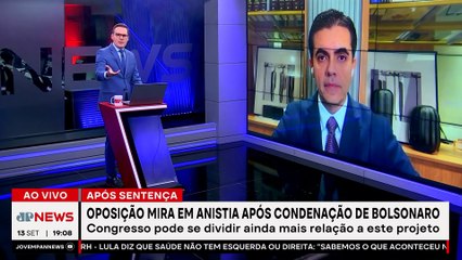 Oposição articula anistia após condenação de Bolsonaro no STF; Vilela comenta