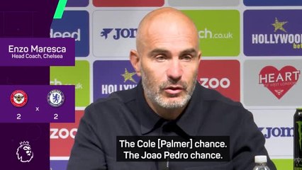 Maresca defends team selection as Chelsea throw away points