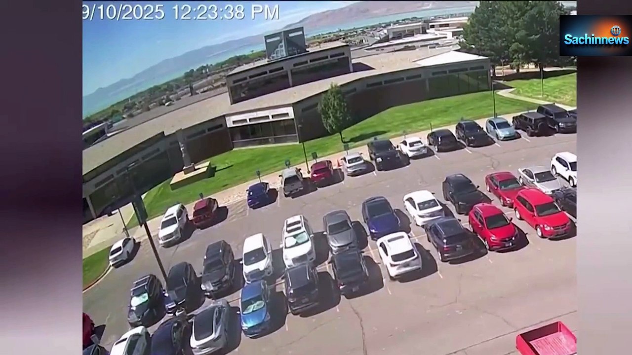 New Witness Video: Crowd Scatters After Charlie Kirk Shot at Utah College | Tyler Robinson Arrested