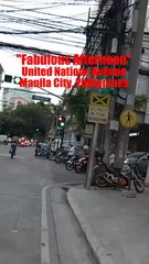 Fabulous Afternoon Along UN Avenue, Manila, Philippines