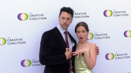 Sarah Catherine Hook attends the Creative Coalition's 11th Annual Humanitarian Awards Luncheon