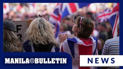 London march organized by far-right activist attracts more than 110,000 people