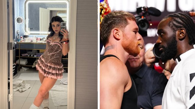 Alana Flores presume palco VIP en Las Vegas para pelea de Canelo vs. Crawford