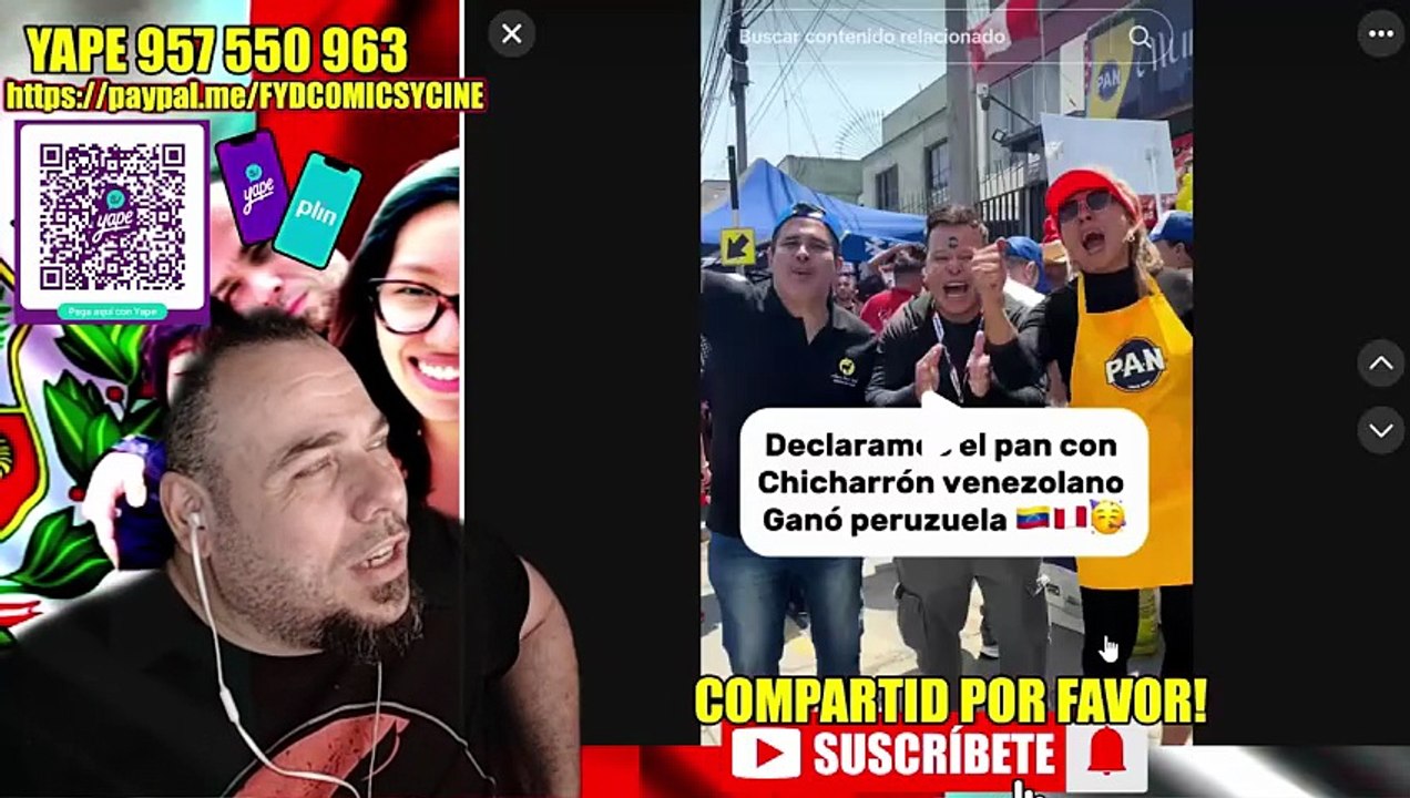 VENEZOLANOS LLORAN Y SE LAMENTAN DE PERDER ANTE PERU EN EL MUNDIAL DE DESAYUNOS! PAN CON CHICHARRON