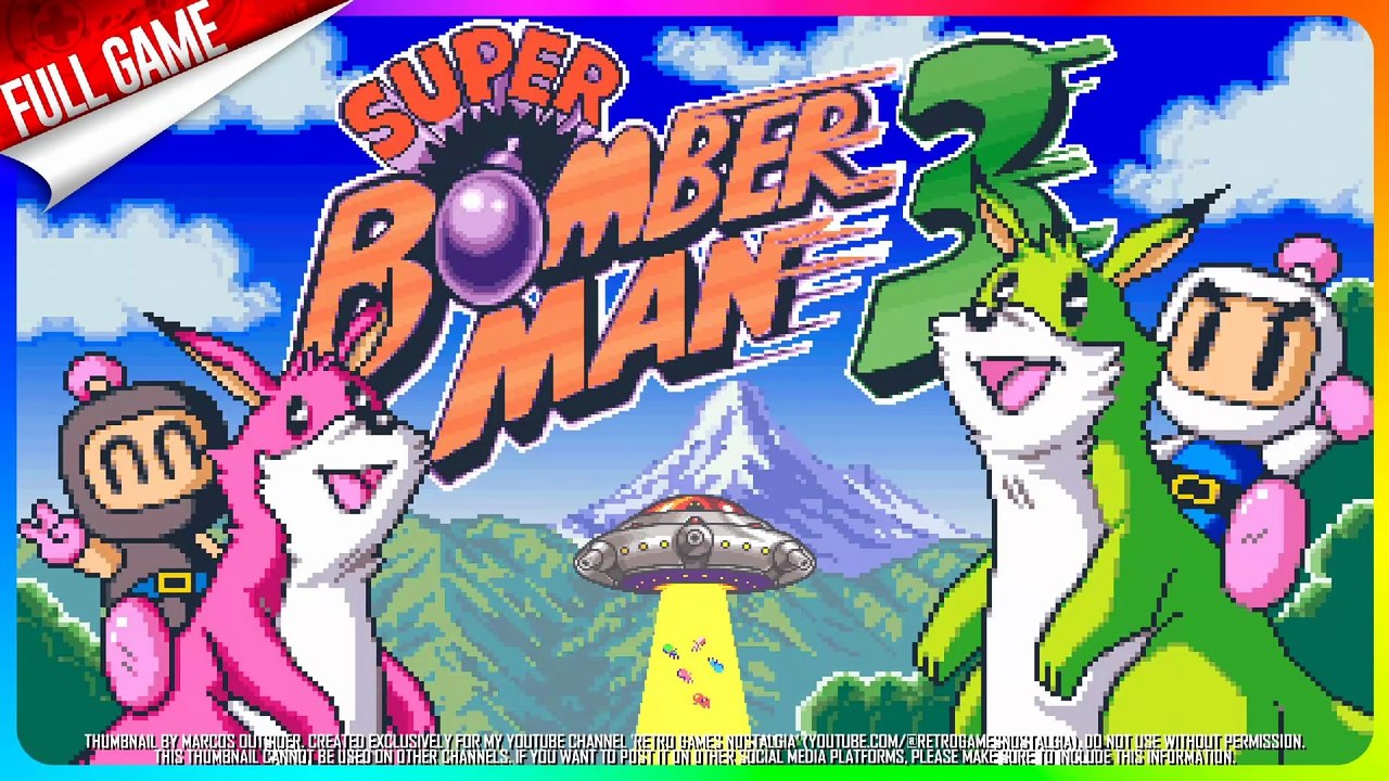 Super Bomberman 3 [NTSC Patch] (SNES - EU) Longplay