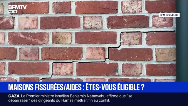 Maisons fissurées: dans 11 départements, les propriétaires vont pouvoir bénéficier d'une aide