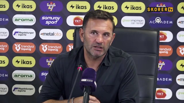 Galatasaray Teknik Direktörü Okan Buruk'un maç sonu açıklaması