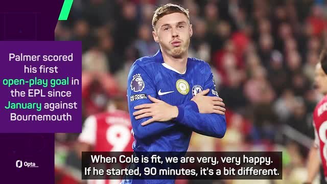 Chelsea 'much better' with Palmer in the team - Maresca