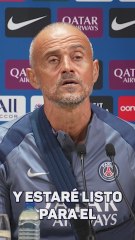 Luis Enrique resta importancia a su accidente: "Sigo trabajando como siempre"