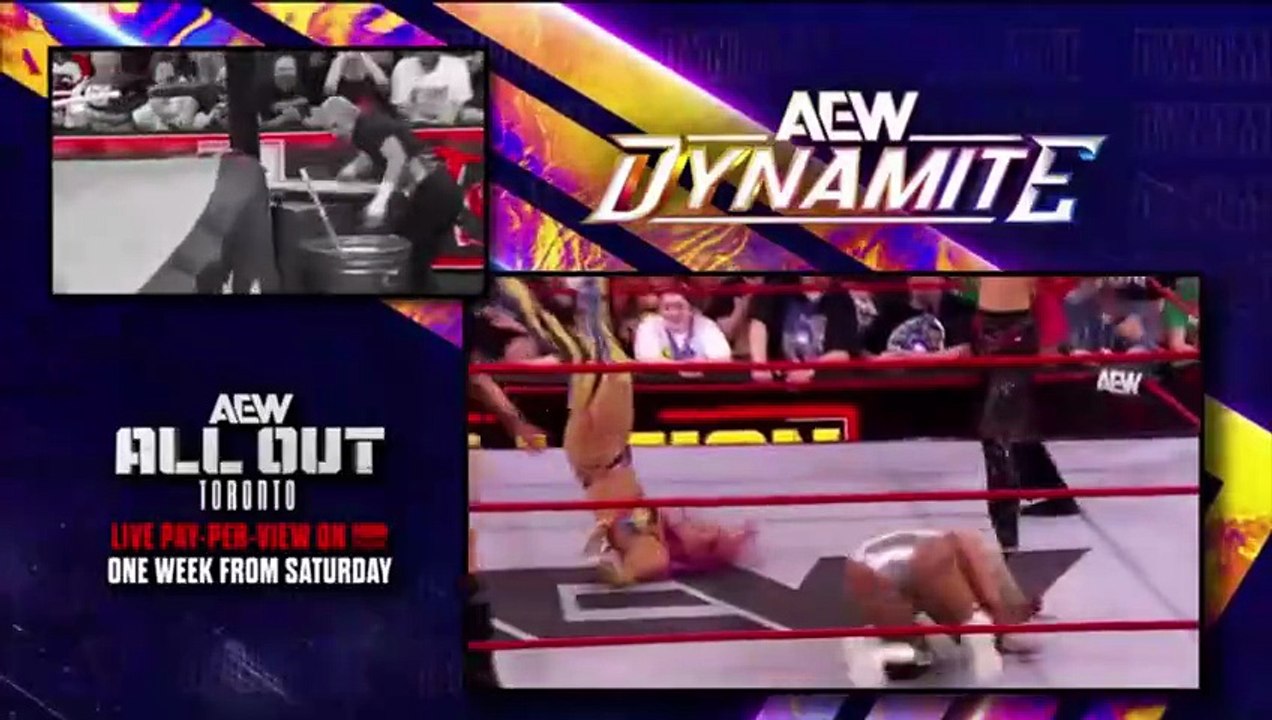 Toni Storm vs Skye Blue Non Title Philly Street Fight in Dynamite 10.09.2025
