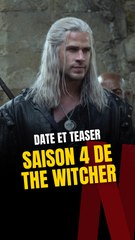 The Witcher Saison 4 : Date de sortie et teaser dévoilés ⚔️