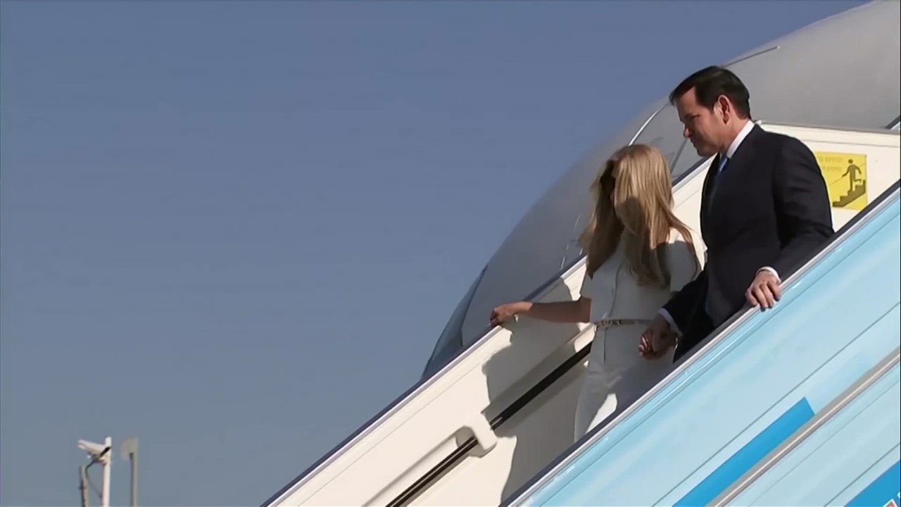 U.S. Secretary of State Marco Rubio arrives in Israel