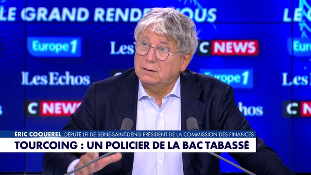 Éric Coquerel:«Comment voulez-vous qu'on accepte qu'un policier puisse se faire tabasser comme ça ?»